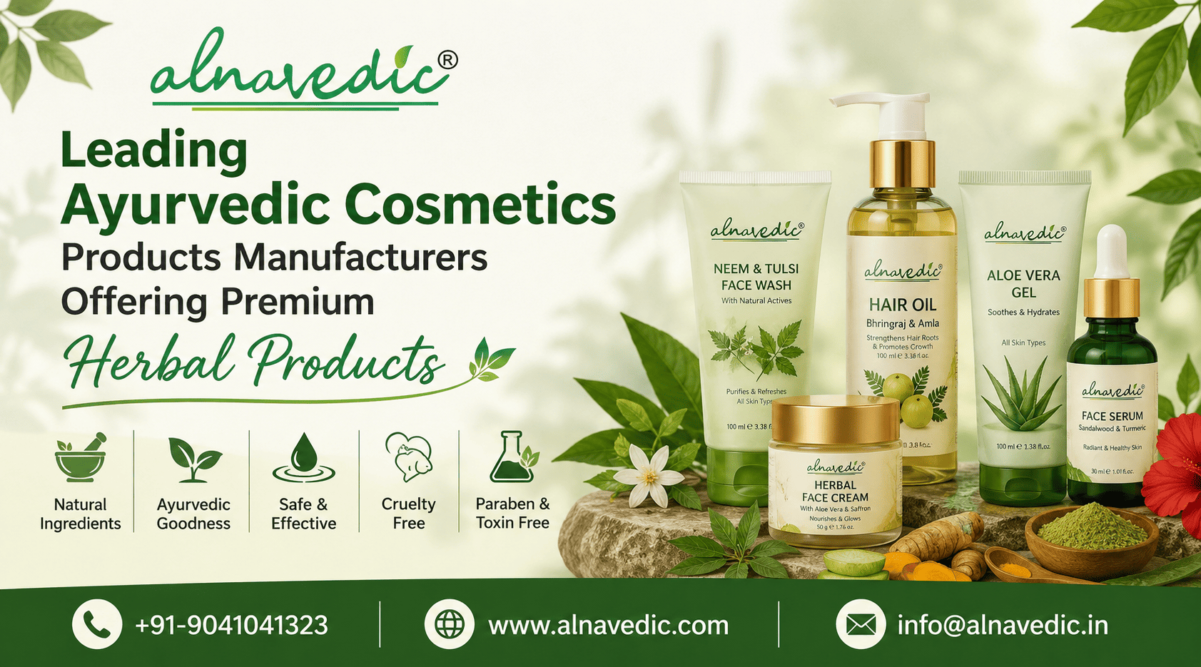 Ayurvedic Cosmetics Products Manufacturers