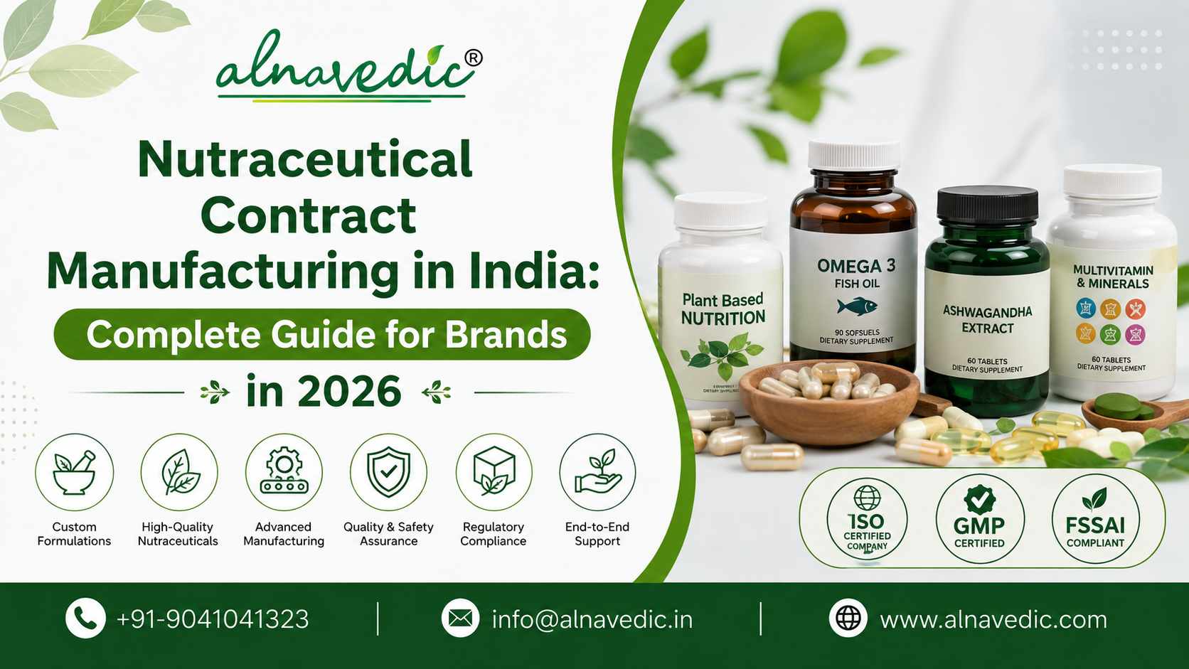 Nutraceutical Contract Manufacturing in India