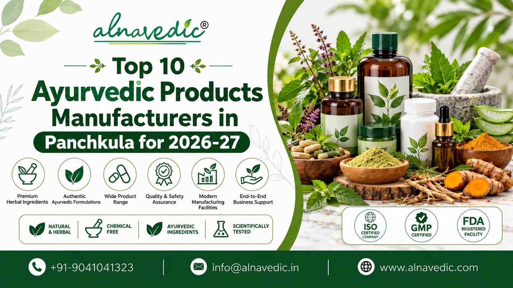 ayurvedic products manufacturers in panchkula