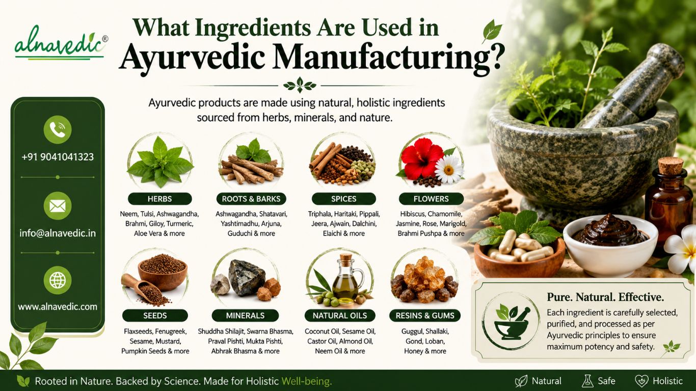 Ayurvedic Manufacturing